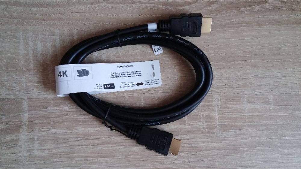 Kabel HDMI - 3D / 4K - Nowy