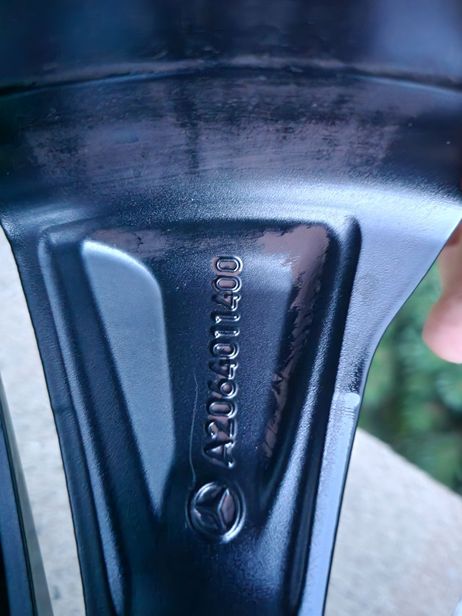 Felga 18cali 5x112 9j et58 oryginal Mercedes w206 Ładna Czujnik