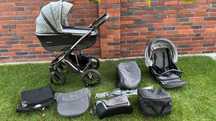 -60% Jak nowy kpl Wozek Bebetto Bresso Premium 2w1 spacerowka gondola