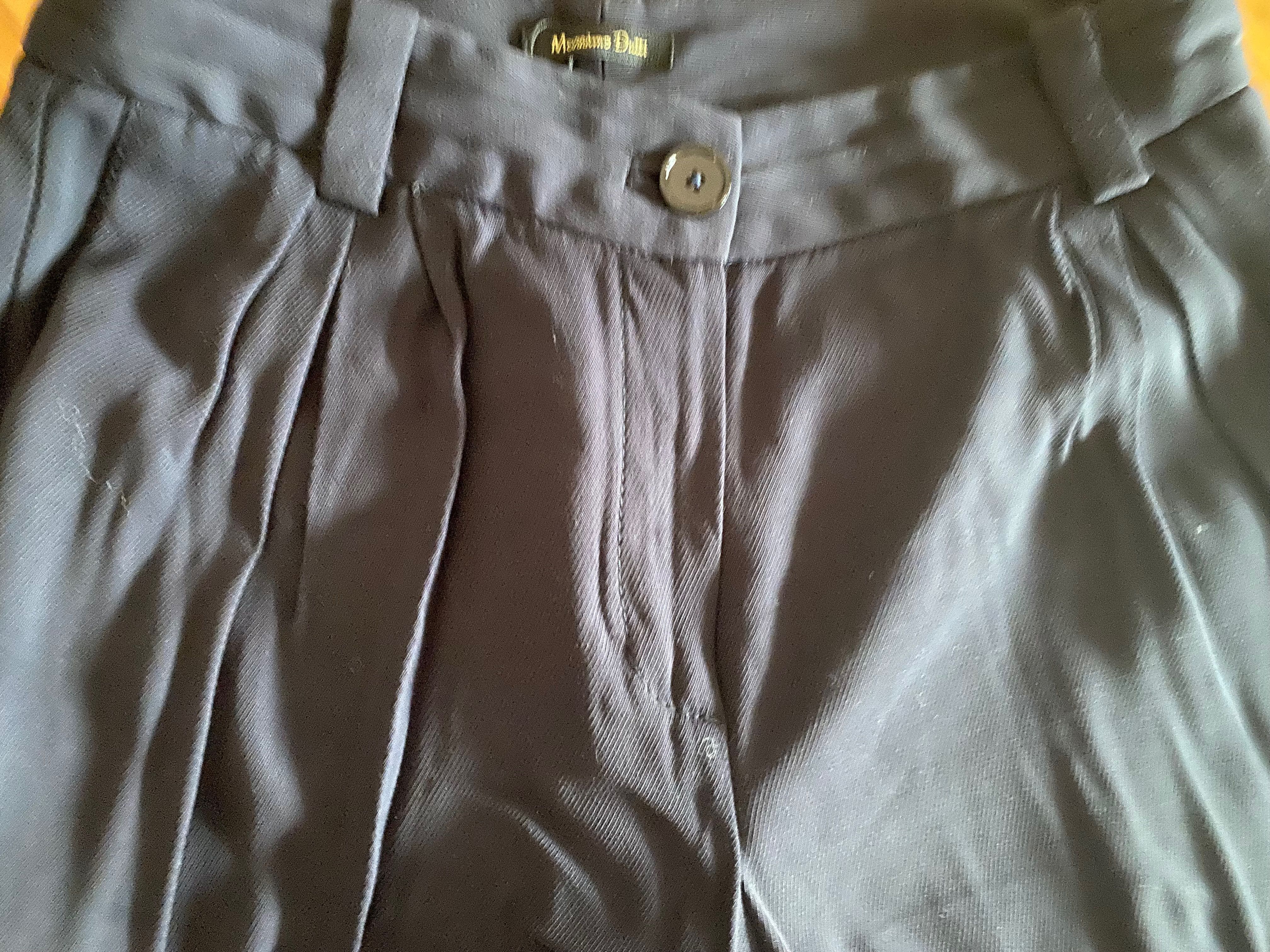 Calças azuis escuras massimo Dutti novas com etiquetas