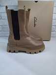 Botki sztyblety Clarks Motive 2.0 r.39,5 skóra naturalna