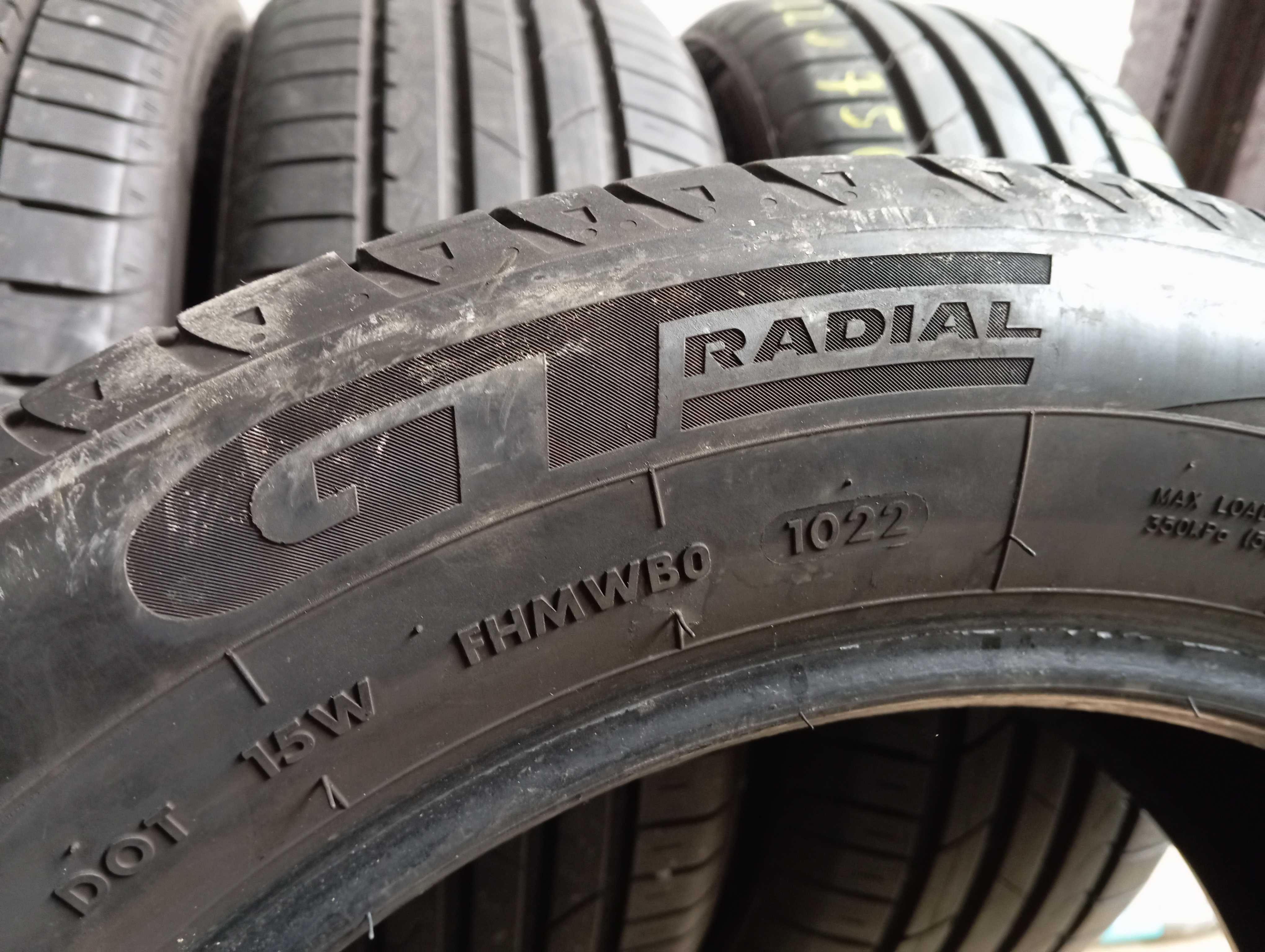 4x 205/55 R16 91V GT Radial Fe2 2022r 2x 8,0mm 2x 7,6mm