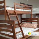 Ліжко двоярусне з бука | Без передоплати | Доставка 700грн