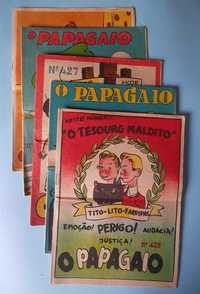 Revistas "O PAPAGAIO" Nº 427 a 431 , preço por unidade.