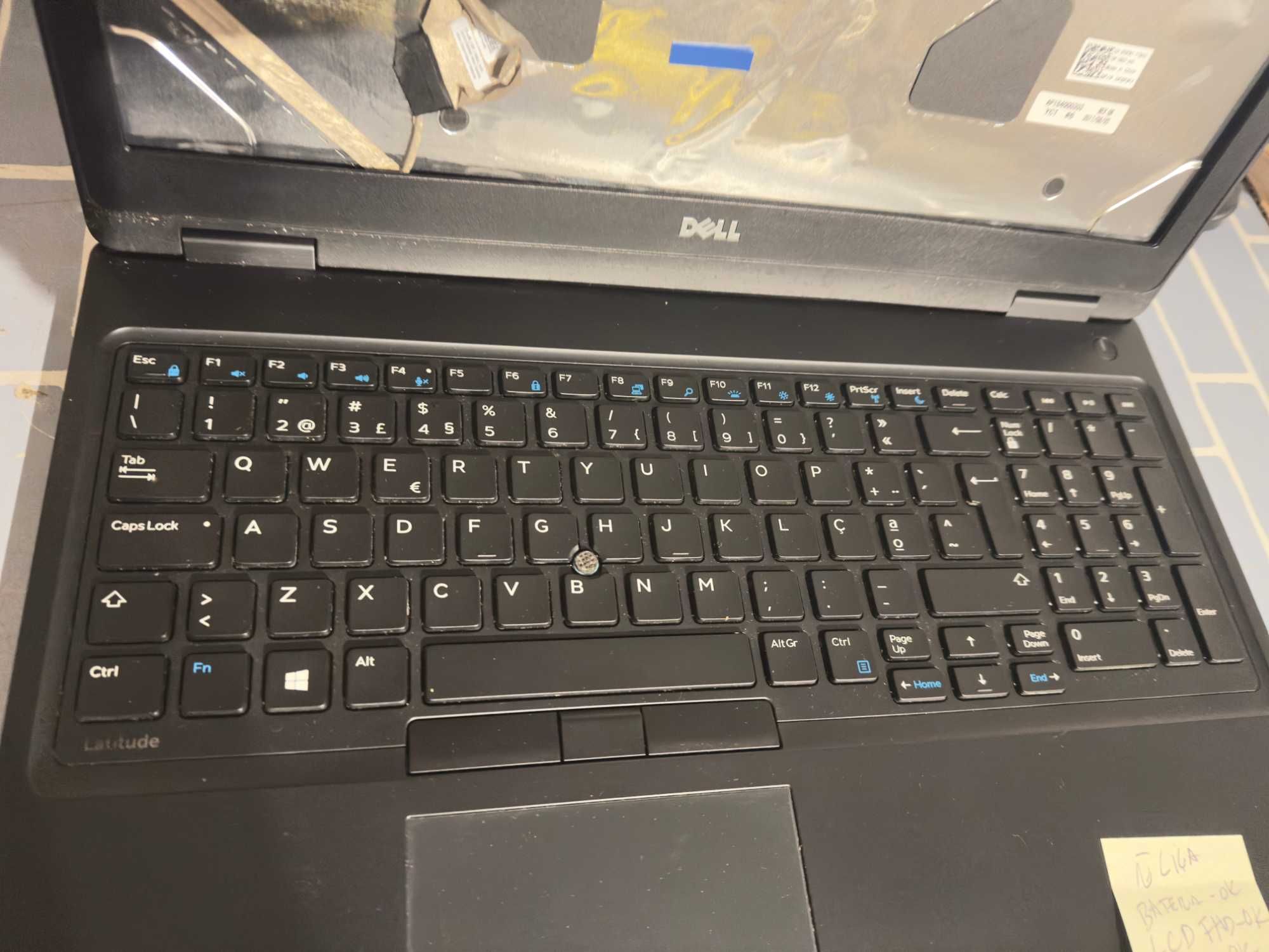 Dell Latitude E5580 c/Avaria - Nao Liga