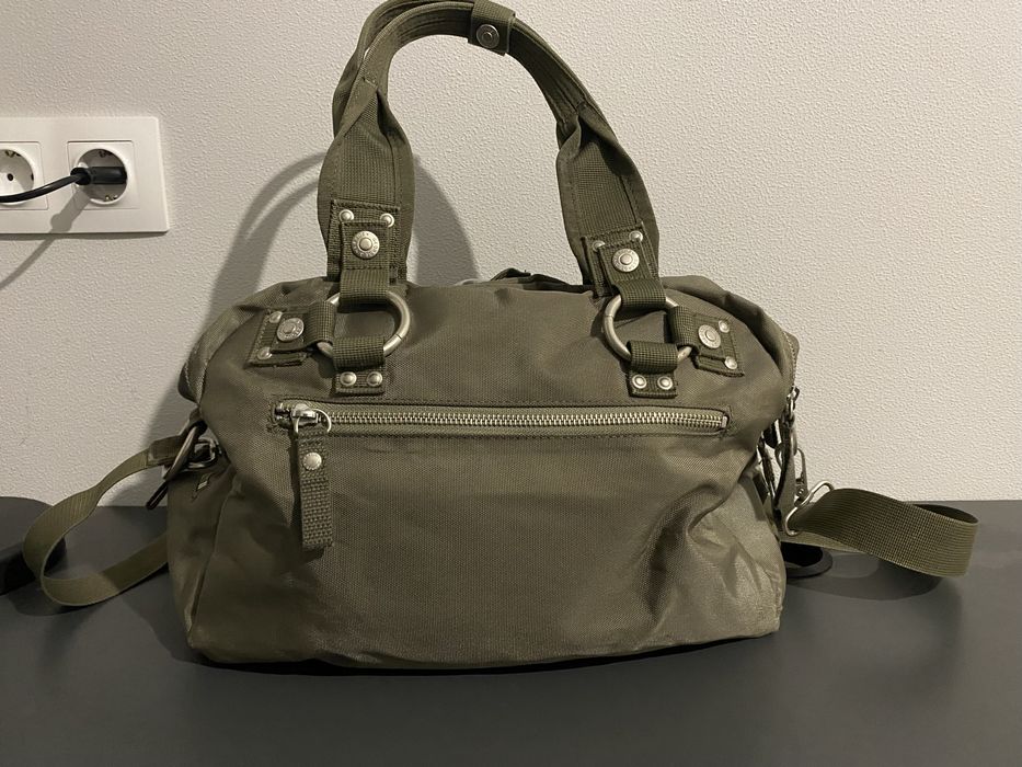 Сумка ggl серо-зеленая