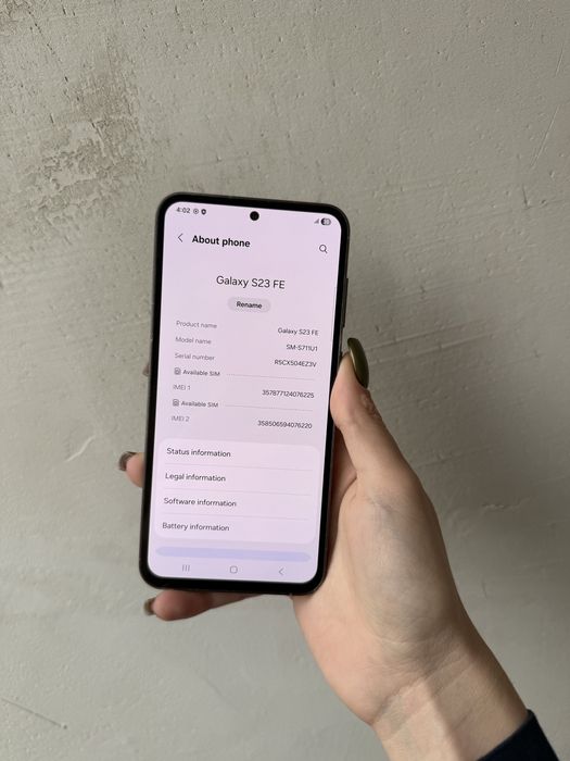 Samsung S23 FE 8/128Gb (SM-S711U1) Snapdragon