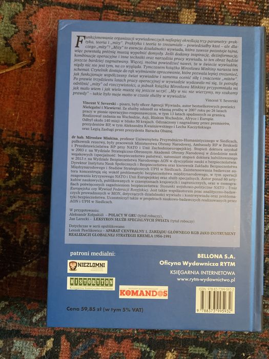 Mirosław Minkina, Sztuka wywiadu w państwie współczesnym