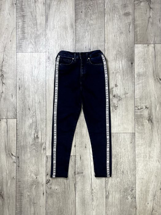 Guess skinny high джинсы штаны 26 размер с лампасами подростковые