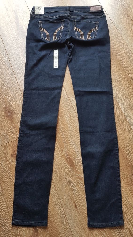 Hollister Co Jeansy Skinny Fit damskie spodnie