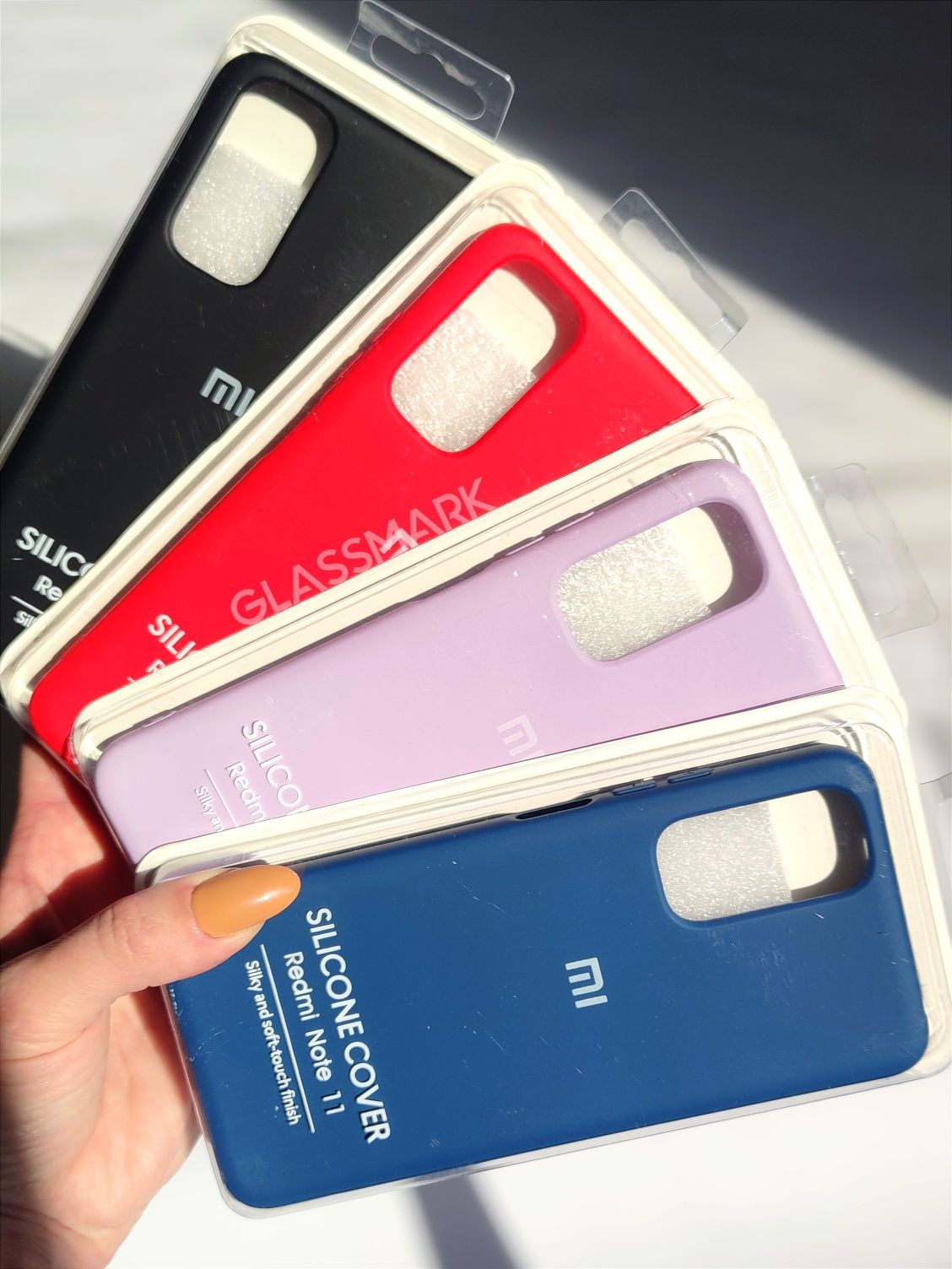 Чехол силиконовый с подложкой на Xiaomi Redmi Note 11 / 11S