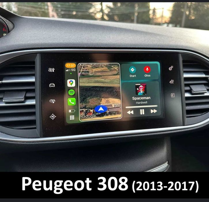 Box carplay Android auto radio original para Peugeot