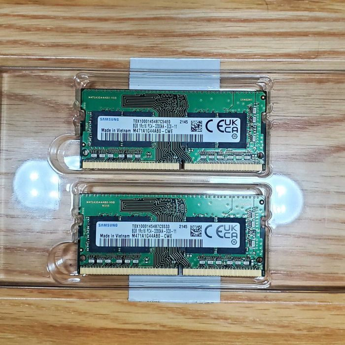 Оперативна пам'ять Samsung M471 DDR4 SO-DIMM 2x8Gb (16Gb) 3200 MHz