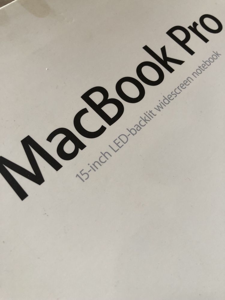 Caixa MacBook Pro 15