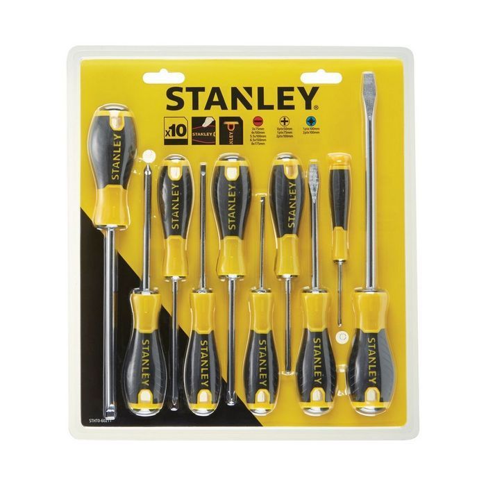 Zestaw Wkrętaków Essential 10 Szt. Stanley