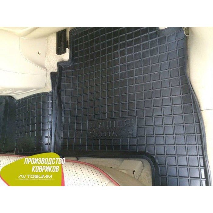 коврики Hyundai_SantaFe_ 2006-2012 (5 - 7 мест) Санта фе автогум салон