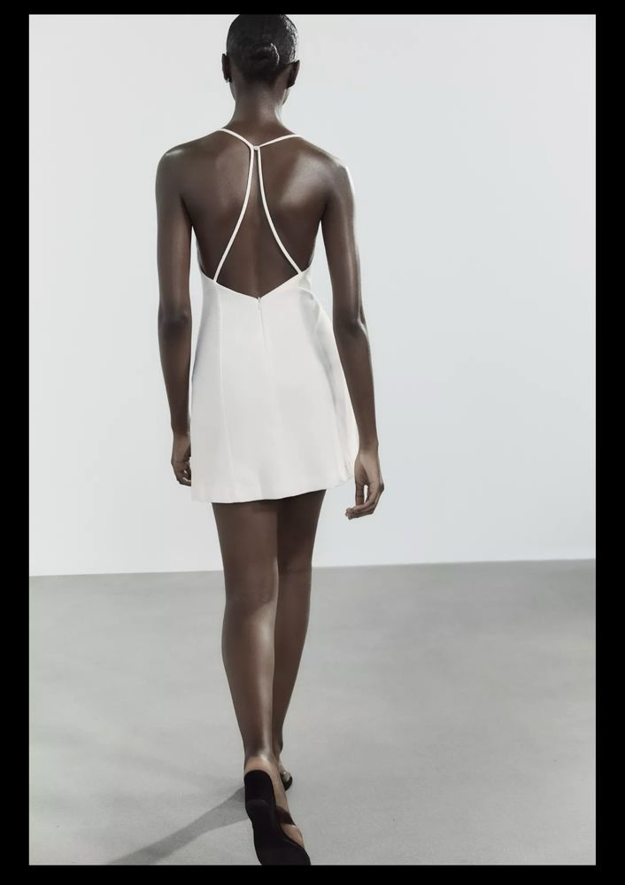 Біла сукня ZARA