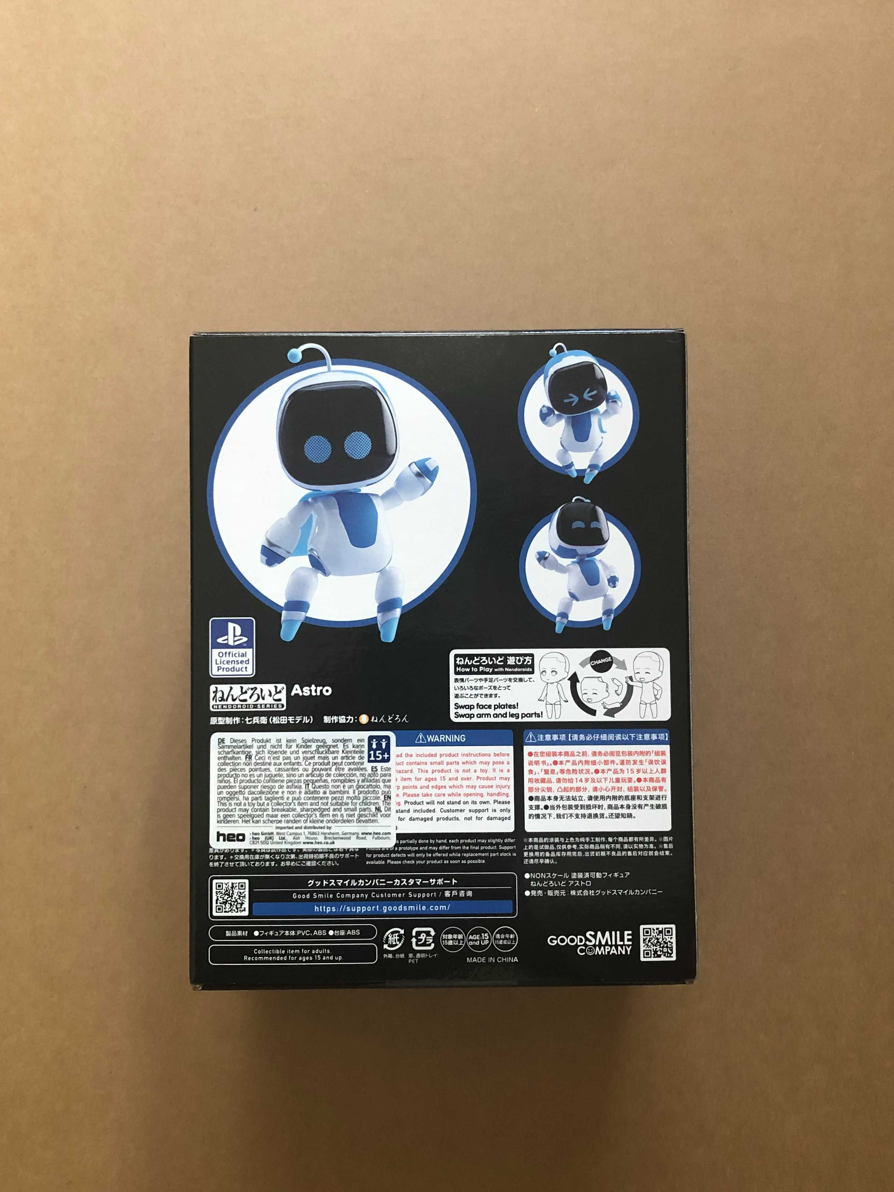 Astro's Playroom Nendoroid Action Figure Astro (Re-run) - Playstation