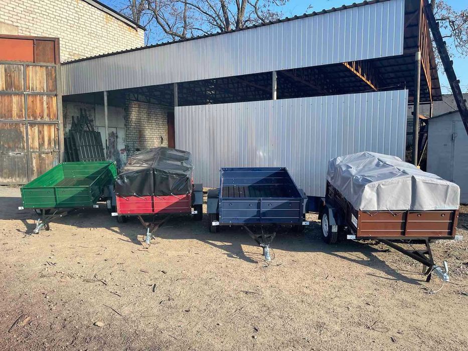 Легковой прицеп Днепр 200 и другие модели.Тент ПВХ в подарок.
