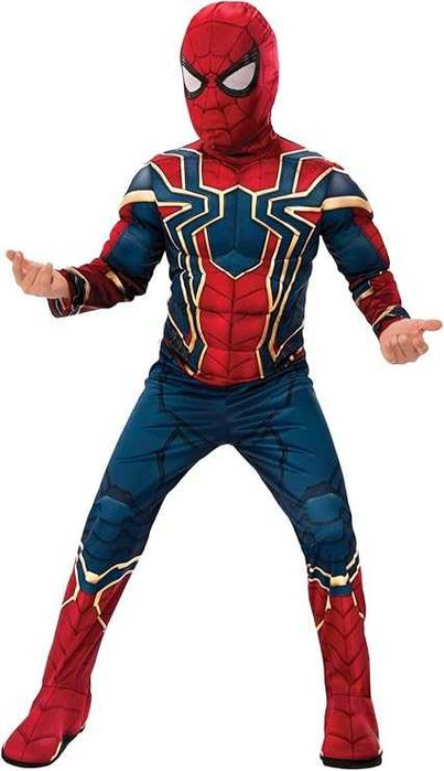 Rubie'S - Chłopiecy Strój Przebranie Spiderman Avengers Rozm. 132 Cm