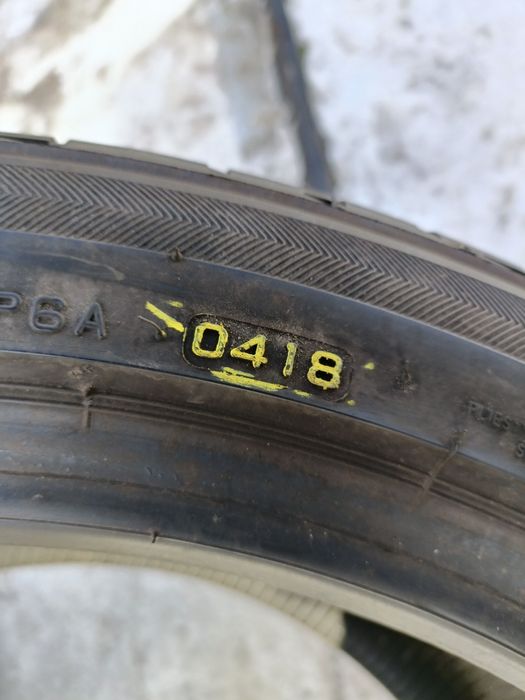 2szt 255/40/18 Bridgestone RSC 4,5mm dot0418