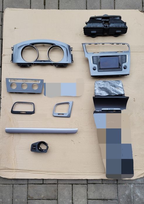 Декор салона  Vw Golf 7, e-golf