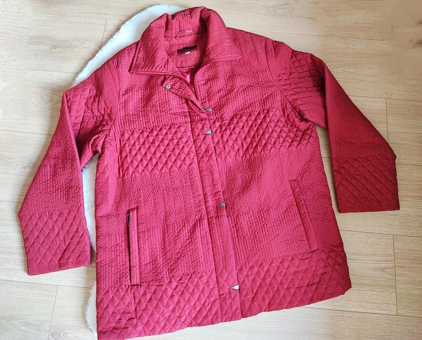 Kurtka jesienna damska pikowana XL 42 przejściowa plus size
