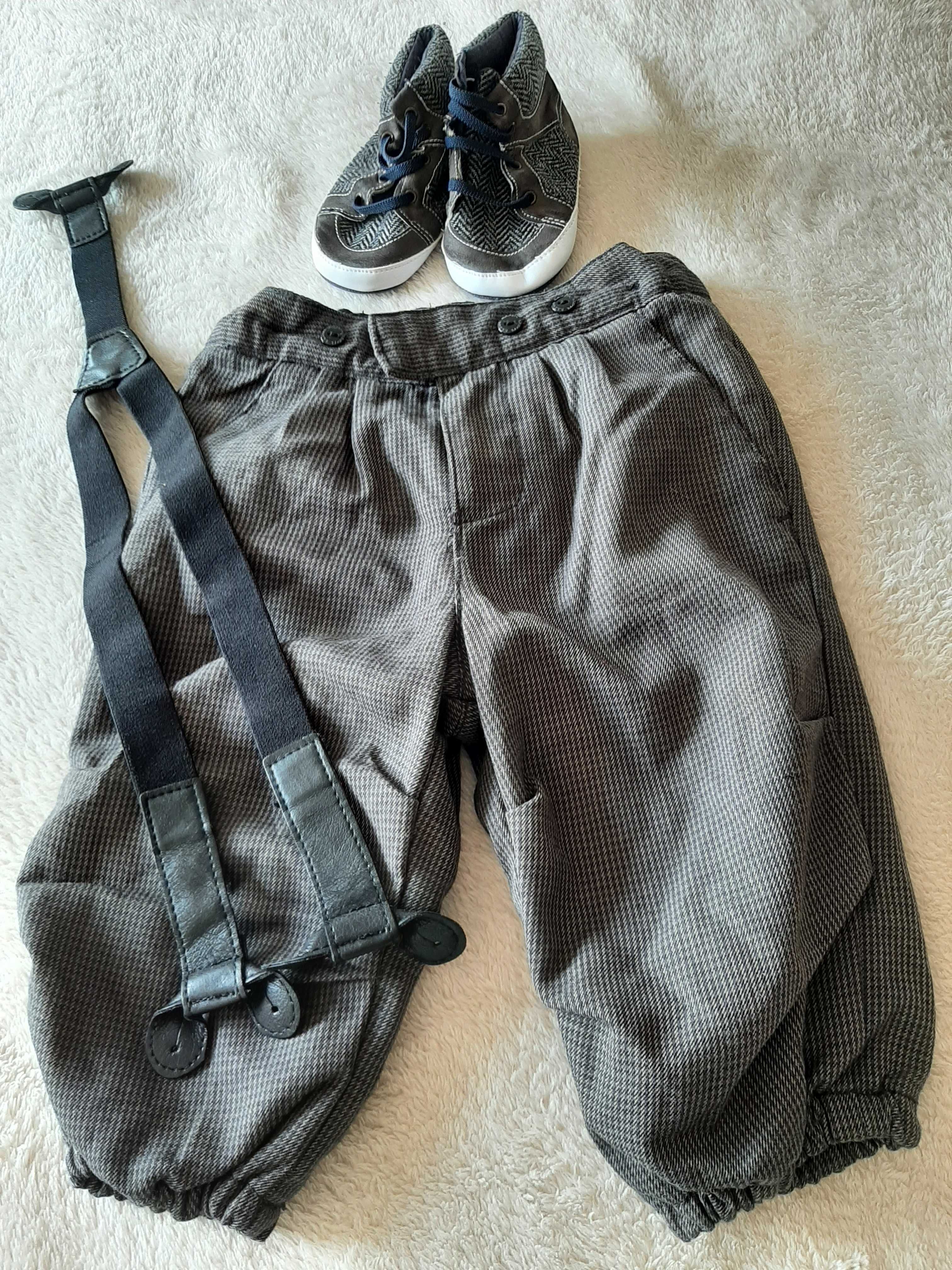 Spodnie i buciku dla chłopca 68