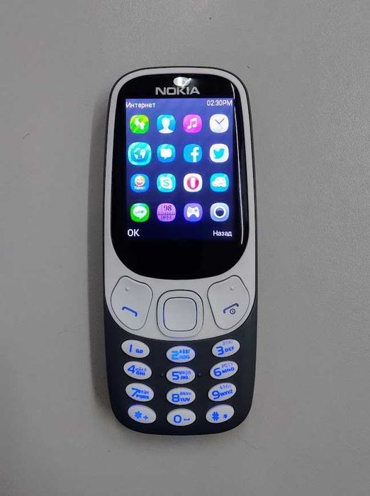 Телефон Nokia 3310. Нові. Нокиа. Кнопки 2 мови.