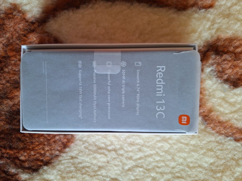 Smartfon Xiaomi Redmi 13C 4/128GB 6,74" 90Hz 50Mpix Czarny