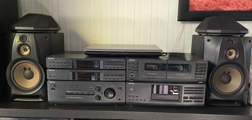 Aparelhagem Sony LBT-D309 + Portátil Fujitsu Siemens