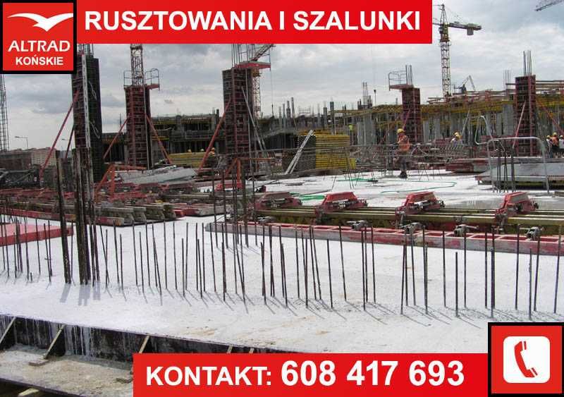 Wynajem Szalunków Ściennych, Duży Wybór Płyt Szalunkowych, Projekt, FV