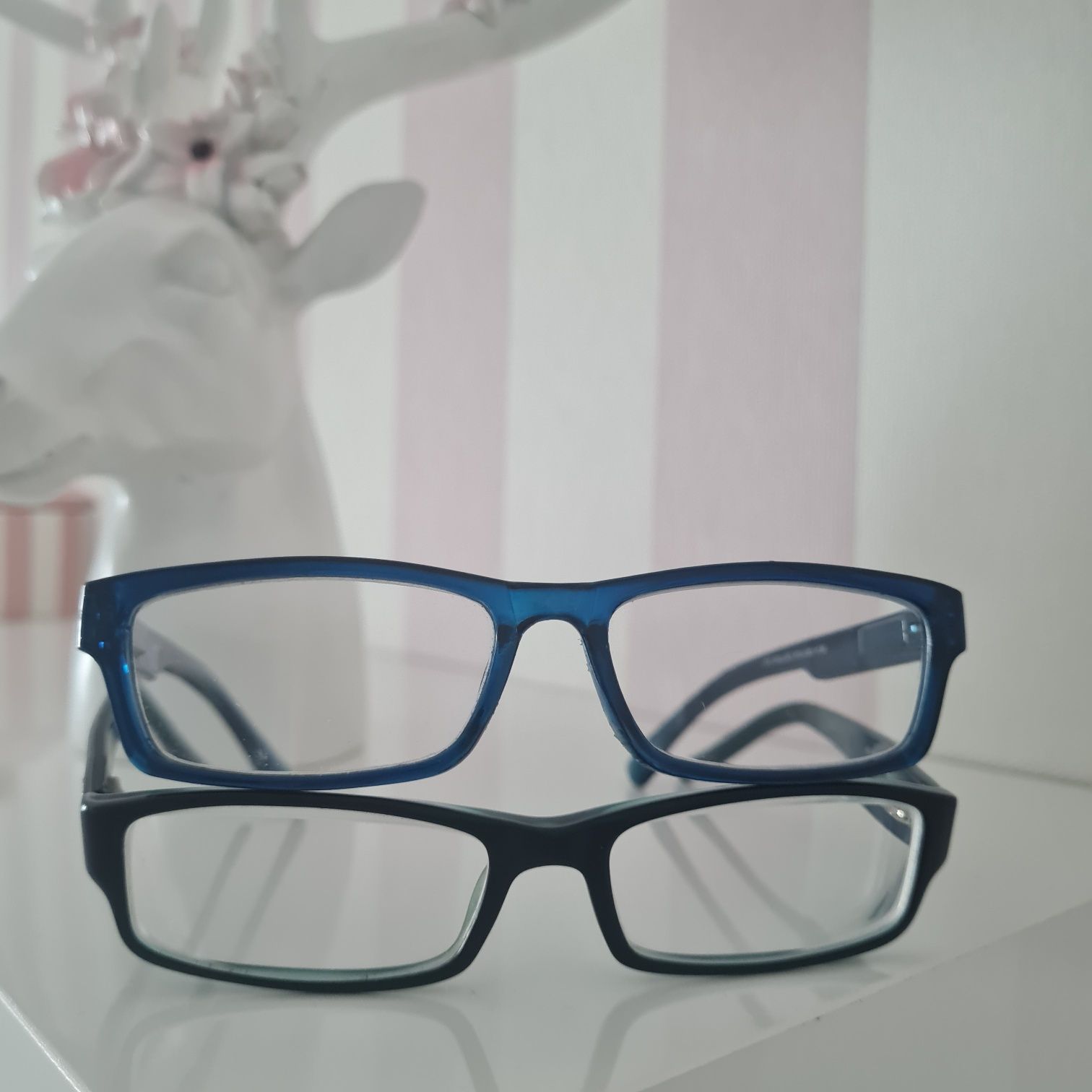 Okulary oprawki Ray Ban morskie + okulary do czytania Life +1.5 kompl.