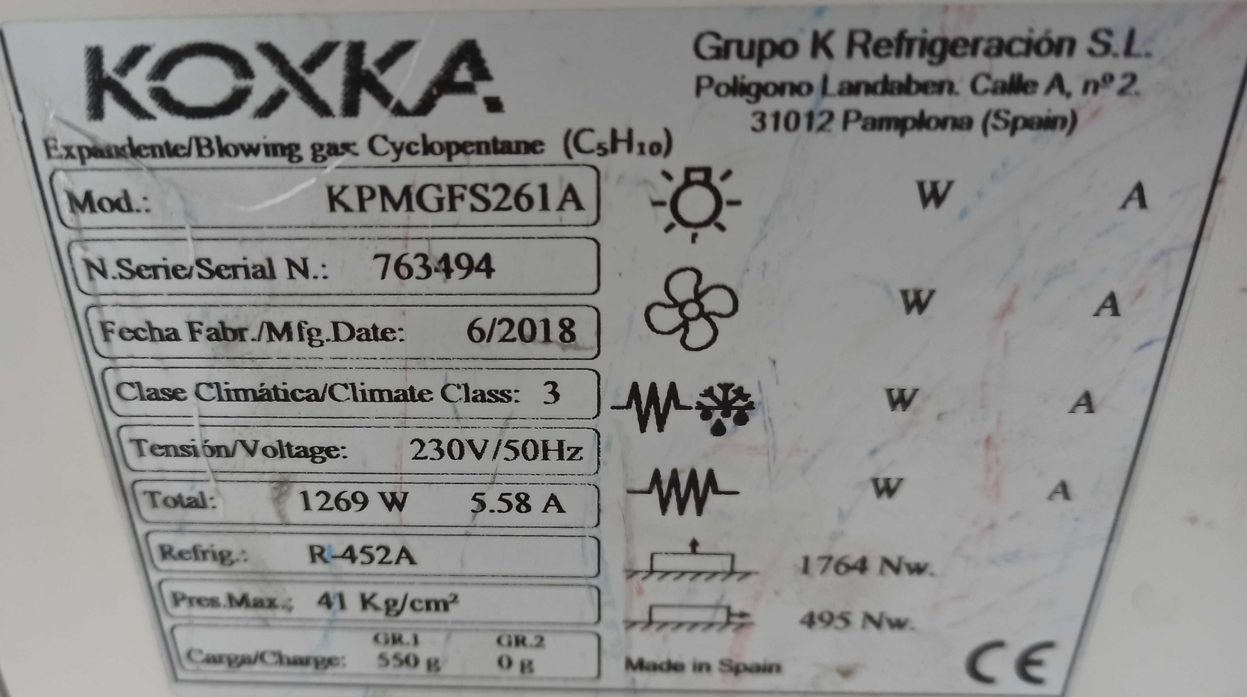 Морозильна шафа-вітрина "KOXKA SMI" 700 л., (-17° -22°), Б/у 65106013
