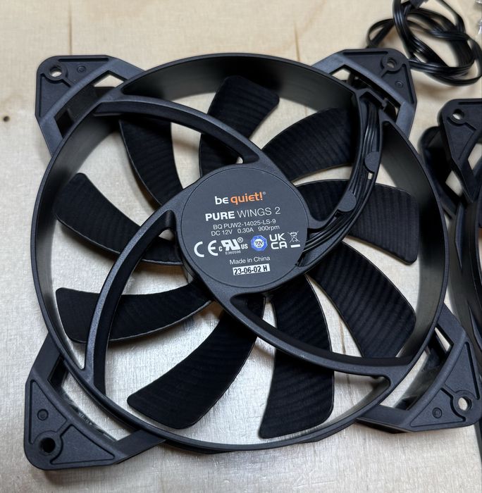 Кулер для корпуса Be Quiet! 140mm Pure Wings 2 BQ PUW2-14025-LS-9