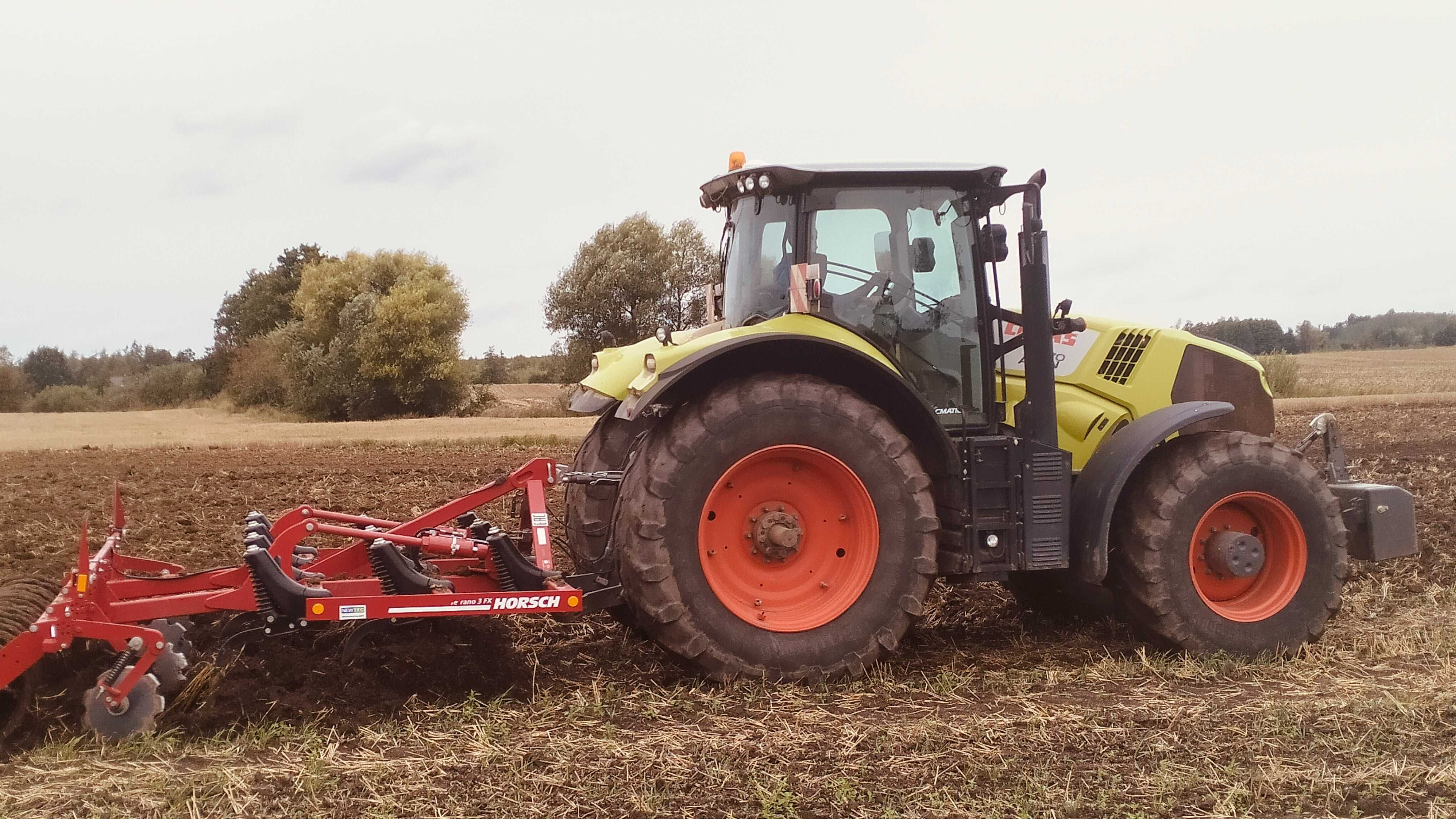 Agregat uprawowy Horsch Terrano 3 FX, Demo