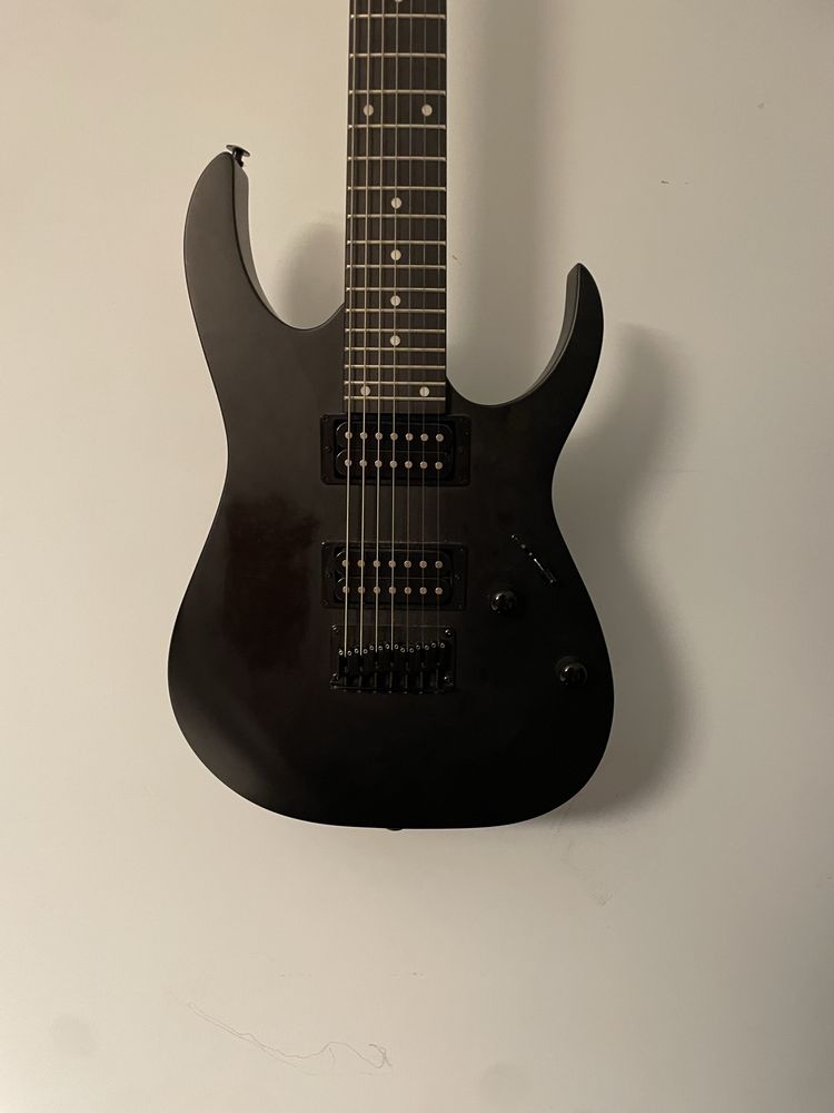 Ibanez Gio GRG7221 BKF Black Flat