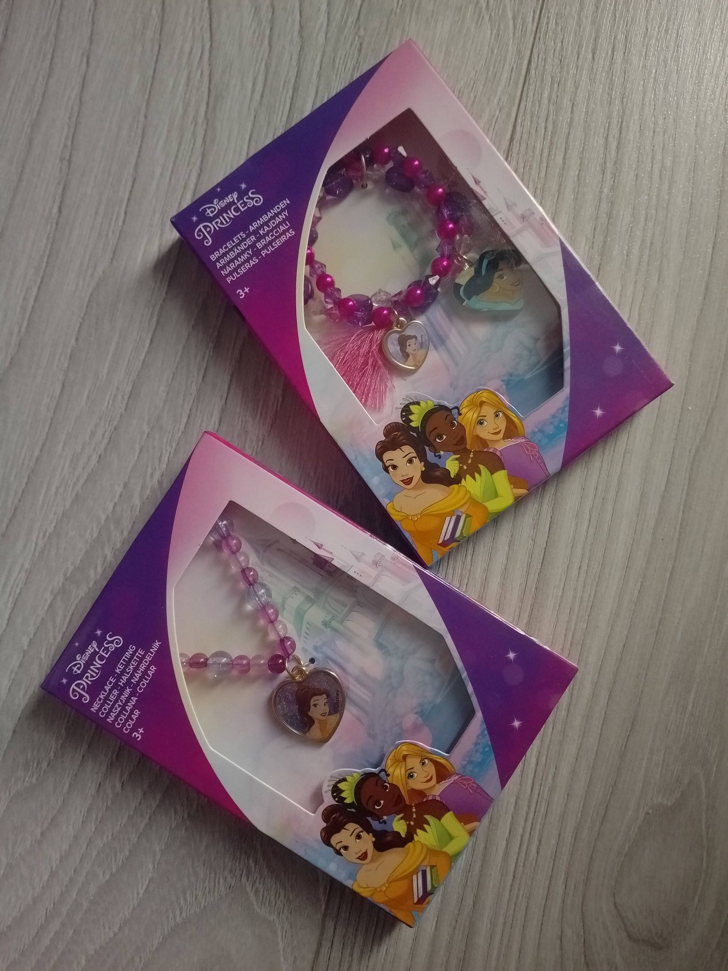 Komplet ślicznej biżuterii  Disney Princess