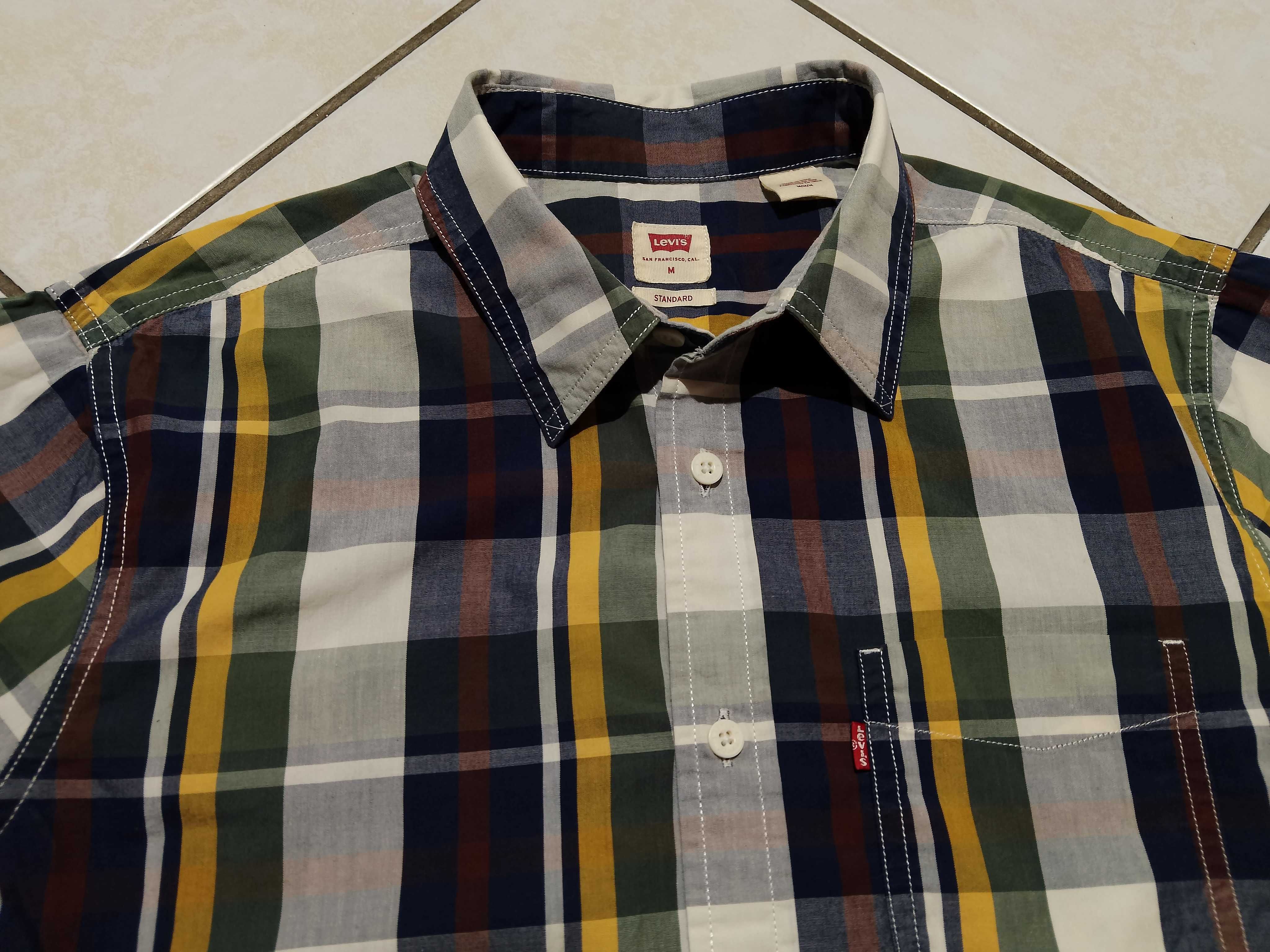 LEVIS - NOWA! z LOGO Koszula Męska rozmiar M