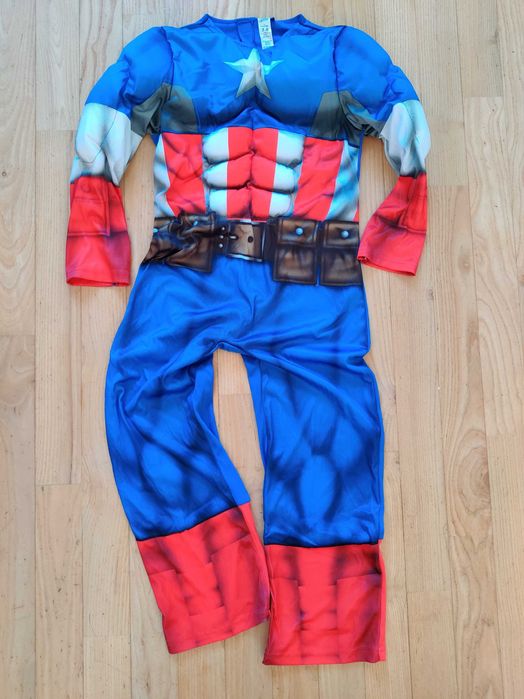 KAPITAN AMERYKA/7-8/122-128/Strój karnawał/Adventures/nie Superman/Bal