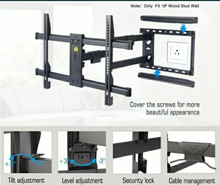 Uchwyt stojak do telewizora 37-75" Forging Mount 75 cm gratis HDMI