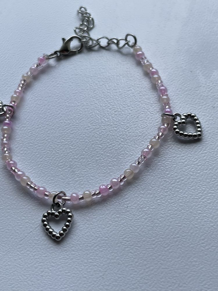 Bransoletka zainspirowana sonny angel pink bunny różowy zając