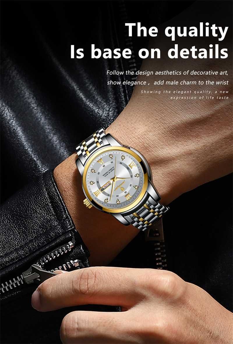 POEDAGAR Luxury Watch Model 936