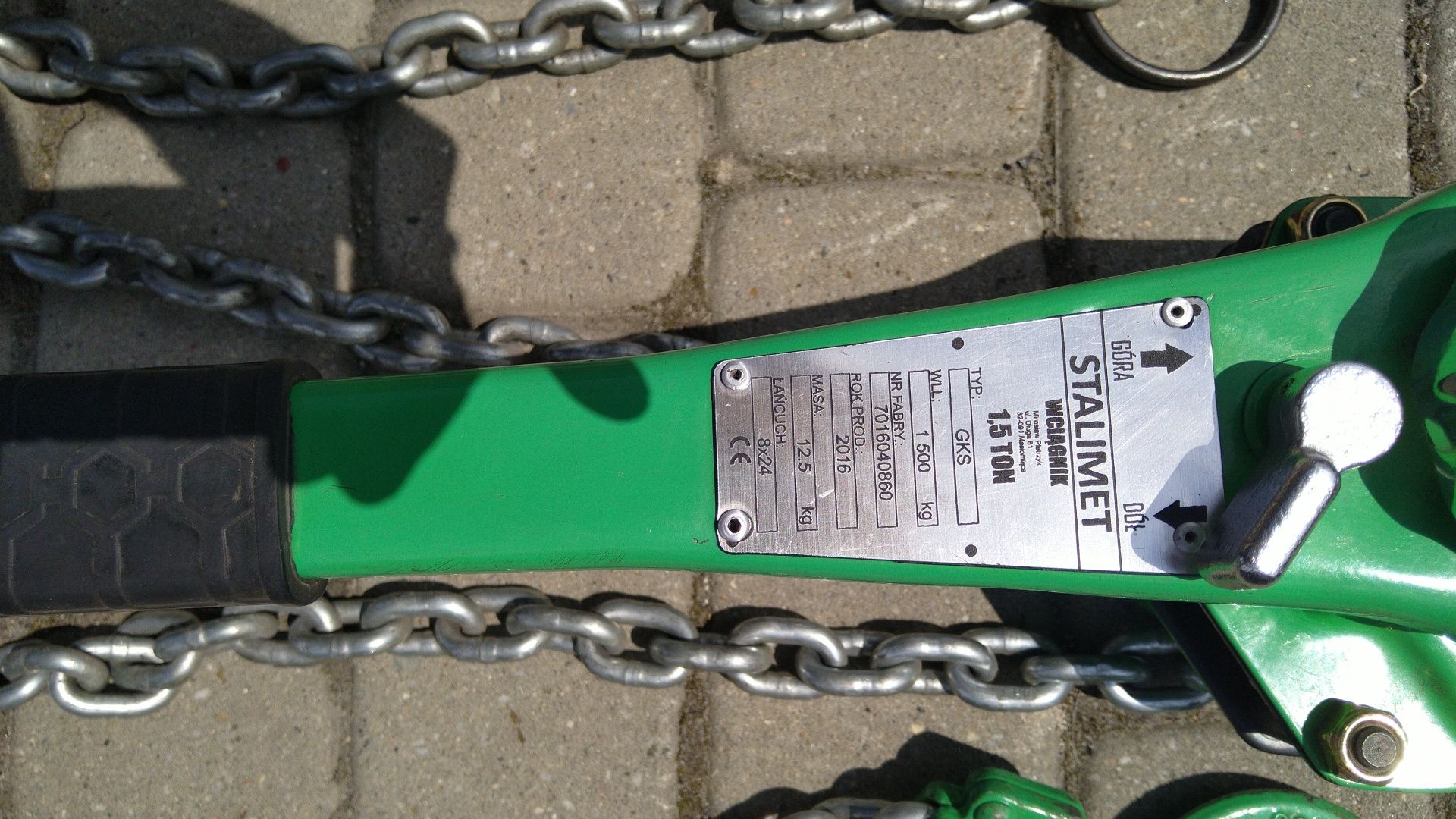 Wciągarka łańcuchowa