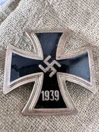 Niemiecki Krzyż Żelazny Odznaka Nazistow