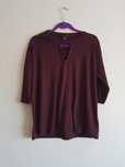 Bluzka bordo 42/44