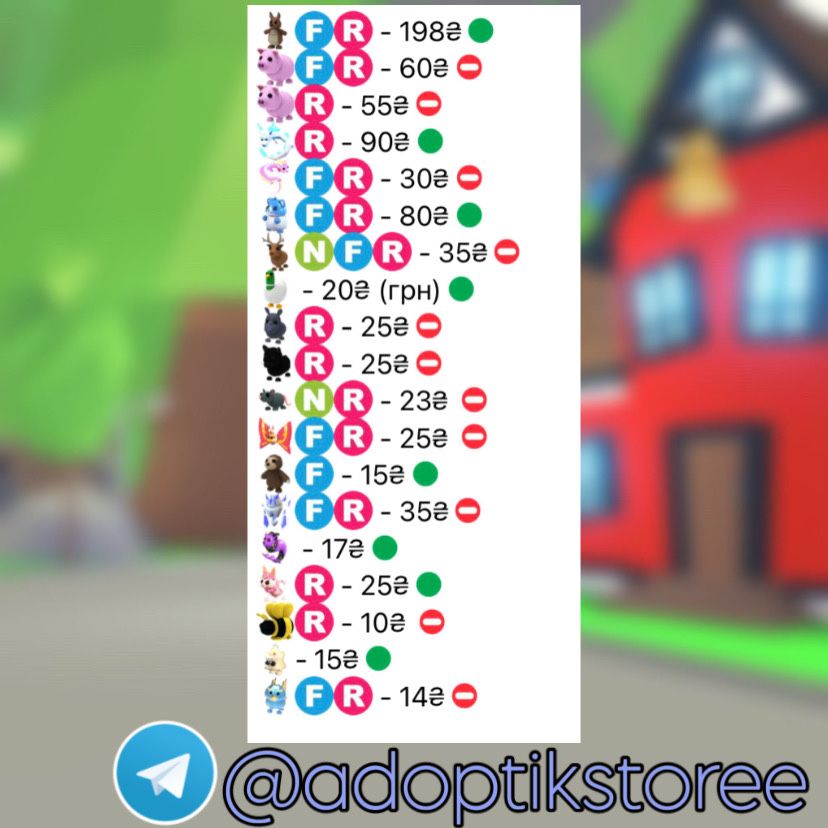Дешеві пети Adopt Me від 10₴