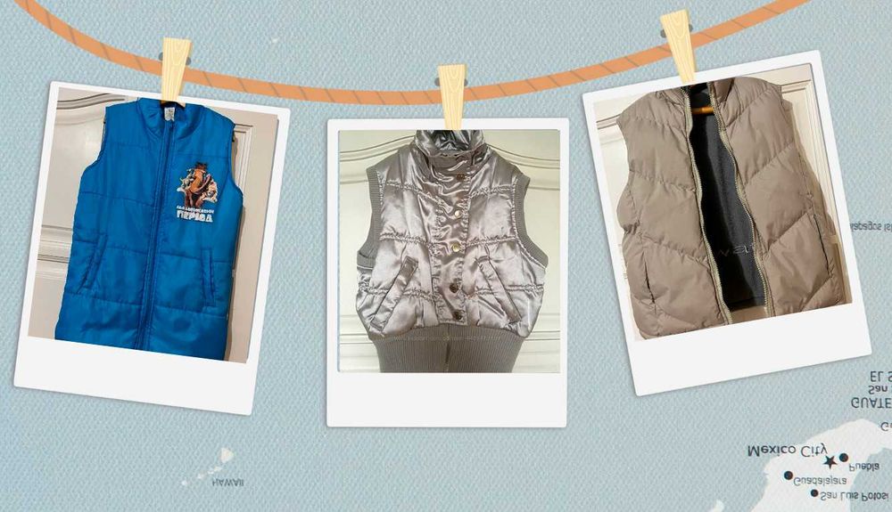 Жилет, жилетка. безрукавка на дівчинку на 8-10 р