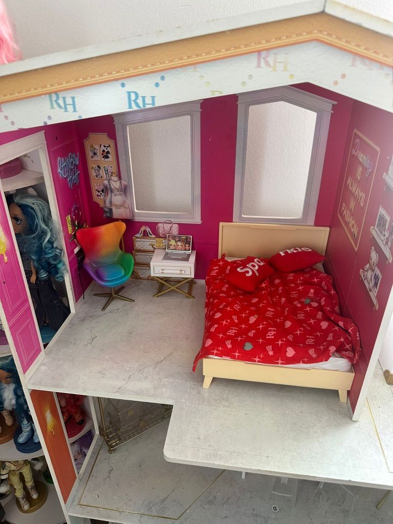 Domek dla lalek rainbow high XXL duży