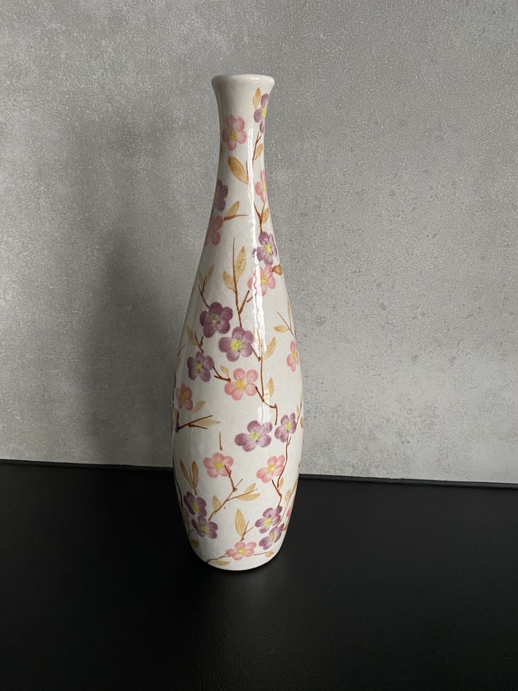 Nowy śliczny wazon w kwiaty 36cm